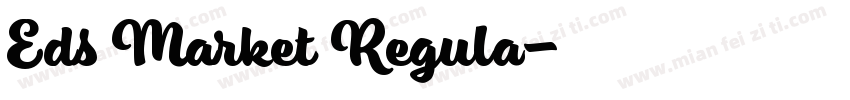 Eds Market Regula字体转换
